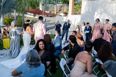 Boda en Mayagüez, ceremonia de Keri y Luis en Al-Borak Lounge.