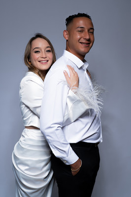 Fotografía de pareja comprometida en sesión romántica Puerto Rico