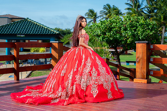 sesión pre quinceañera Puerto Rico parque Hatillo luz natural