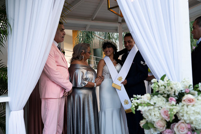 Boda en Mayagüez, ceremonia de Keri y Luis en Al-Borak Lounge.