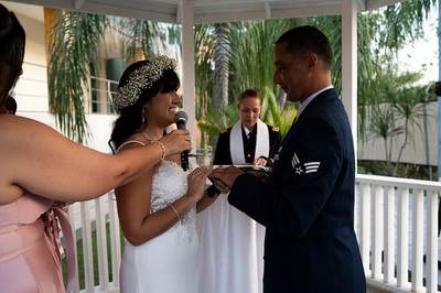 Boda en Mayagüez, ceremonia de Keri y Luis en Al-Borak Lounge.