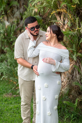 Fotografía de embarazo de pareja en Añasco Puerto Rico