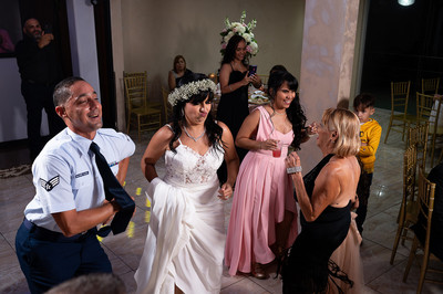 Fotografía de boda en Puerto Rico, recepción de boda en Al-Borak Lounge.