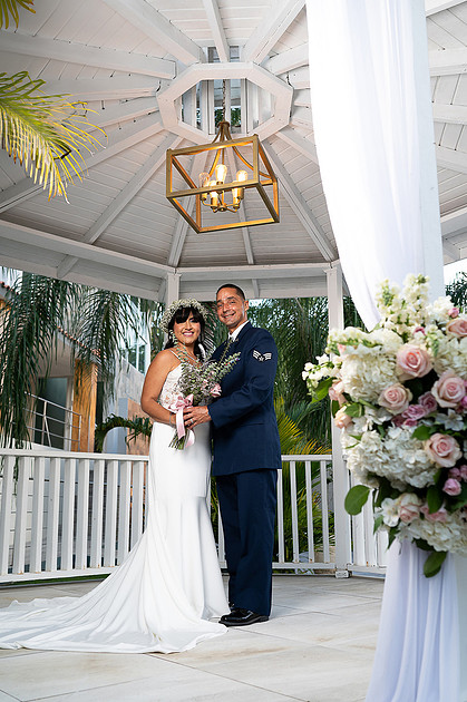 Boda en Mayagüez, ceremonia de Keri y Luis en Al-Borak Lounge.