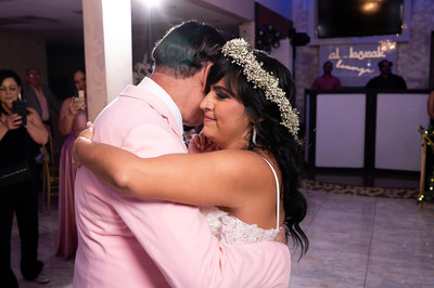Fotografía de boda en Puerto Rico, recepción de boda en Al-Borak Lounge.