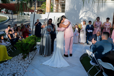 Boda en Mayagüez, ceremonia de Keri y Luis en Al-Borak Lounge.