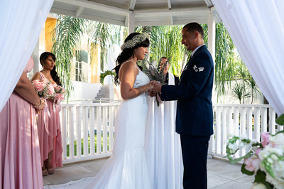 Boda en Mayagüez, ceremonia de Keri y Luis en Al-Borak Lounge.