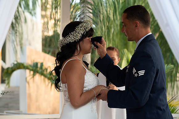 Boda en Mayagüez, ceremonia de Keri y Luis en Al-Borak Lounge.
