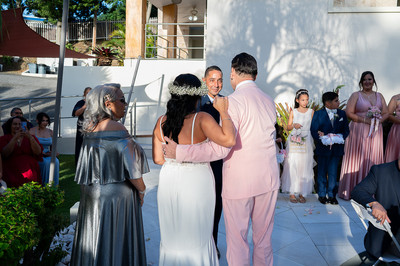 Boda en Mayagüez, ceremonia de Keri y Luis en Al-Borak Lounge.