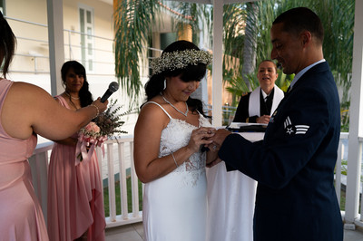 Boda en Mayagüez, ceremonia de Keri y Luis en Al-Borak Lounge.