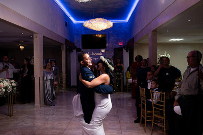 Fotografía de boda en Puerto Rico, recepción de boda en Al-Borak Lounge.