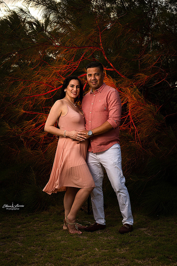 La sesión de maternidad de Diane y Natanael fue todo un éxito. Diane lucio su hermosa barriguita y felicidad.