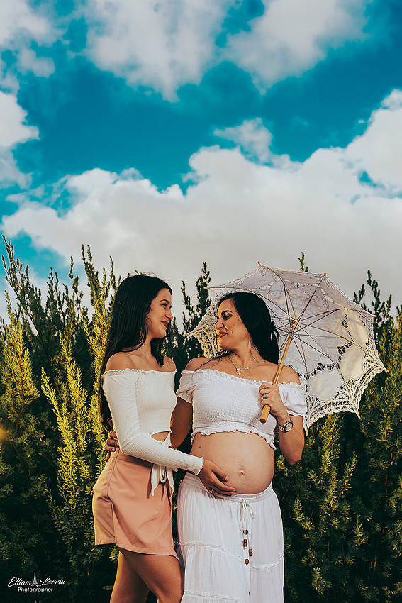 La sesión de maternidad de Diane y Natanael fue todo un éxito. Diane lucio su hermosa barriguita y felicidad.