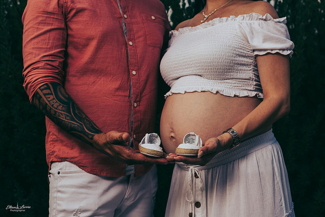 La sesión de maternidad de Diane y Natanael fue todo un éxito. Diane lucio su hermosa barriguita y felicidad.