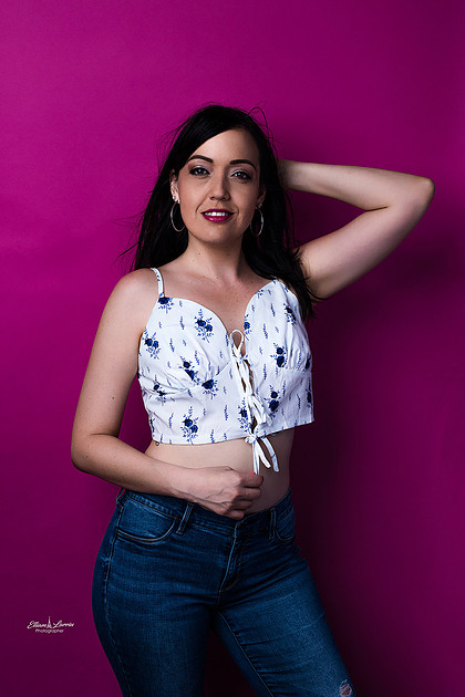 Sesion de fotos a mi novia Lily