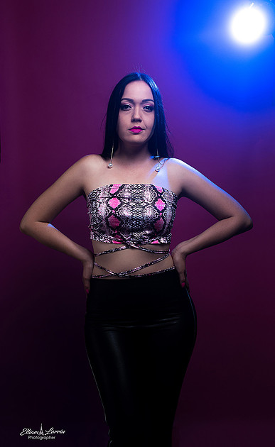 Sesion de fotos a mi novia Lily