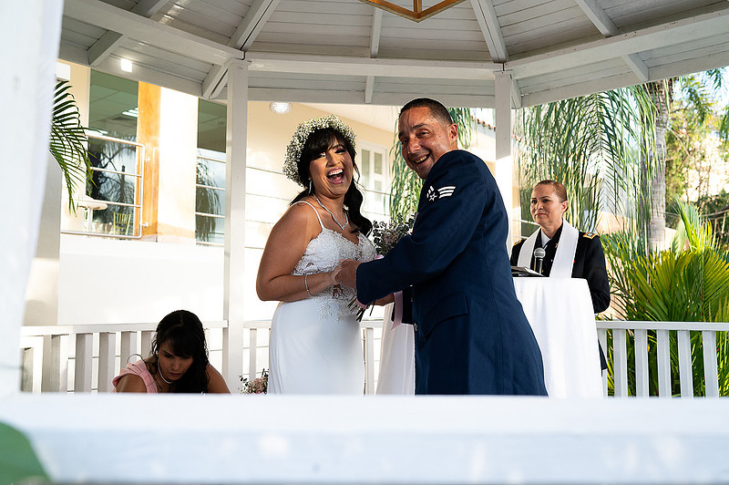 Boda en Mayagüez, ceremonia de Keri y Luis en Al-Borak Lounge.