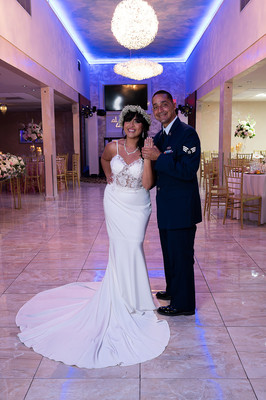 Fotografía de boda en Puerto Rico, recepción de boda en Al-Borak Lounge.