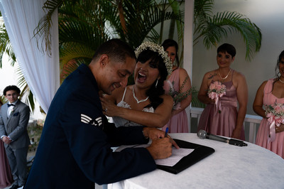 Boda en Mayagüez, ceremonia de Keri y Luis en Al-Borak Lounge.