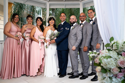 Boda en Mayagüez, ceremonia de Keri y Luis en Al-Borak Lounge.