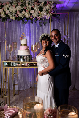 Fotografía de boda en Puerto Rico, recepción de boda en Al-Borak Lounge.